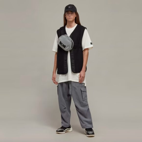 Yohji Yamamoto Y-3 Short Sleeve Pocket Tee Unisex XS Oversize - Picture 4 of 16